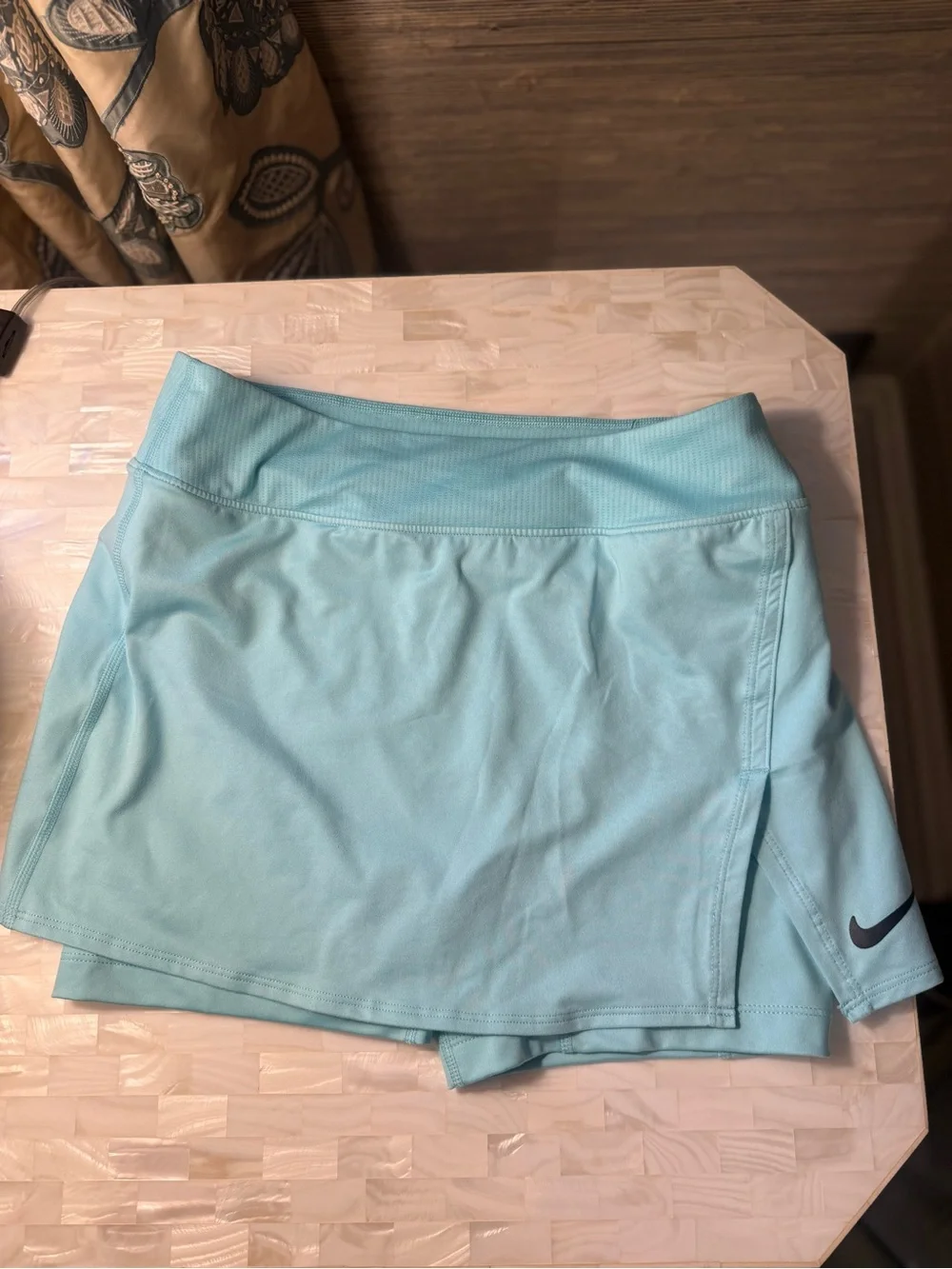 Nike Women's Light Blue Athletic Skort